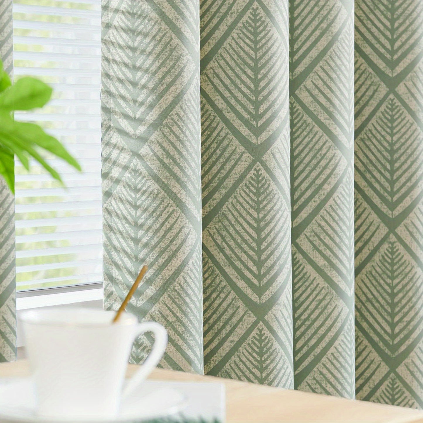 2 Panels 80% Blackout Curtains