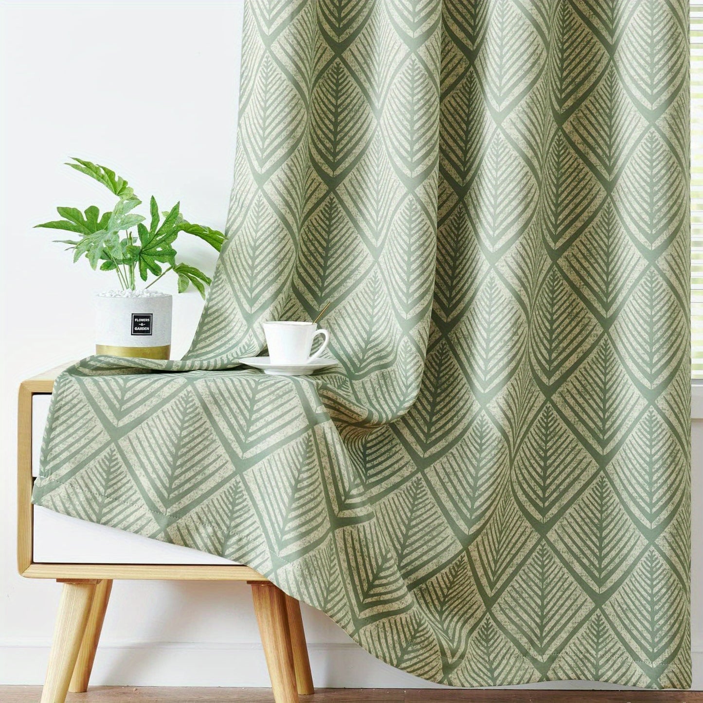 2 Panels 80% Blackout Curtains