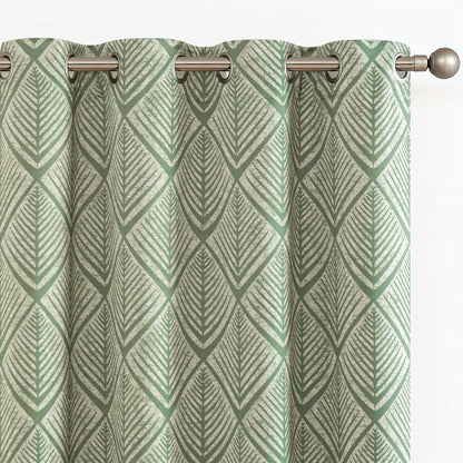2 Panels 80% Blackout Curtains
