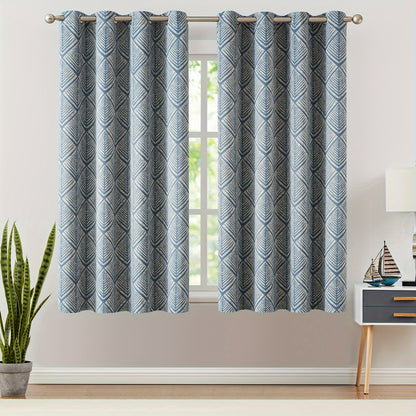 2 Panels 80% Blackout Curtains