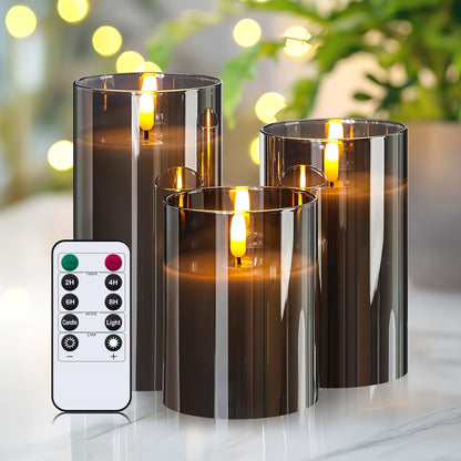 3pcs Flameless Candle Light Set